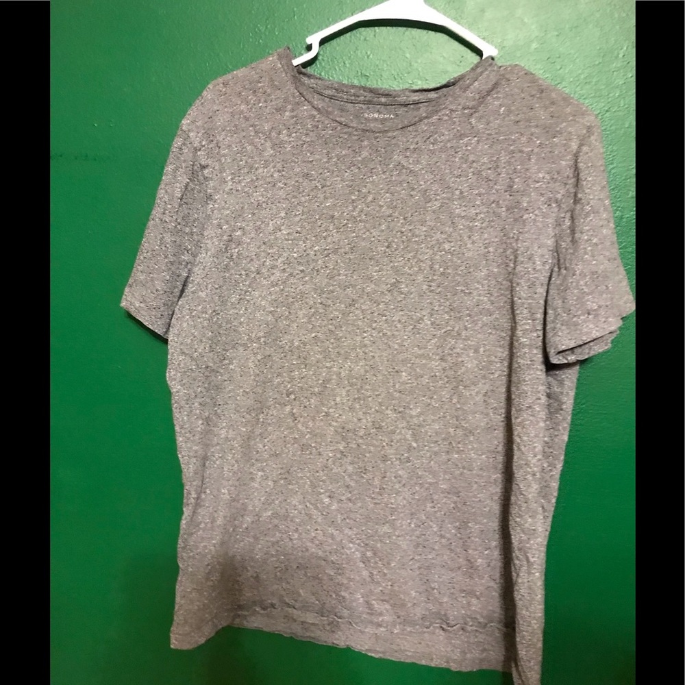 Mens Sonoma gray tee